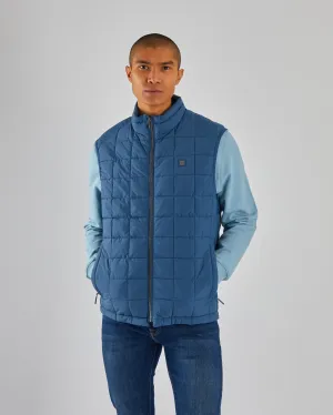 Water resistant coating Tech Use Joe Gilet Indigo Navy