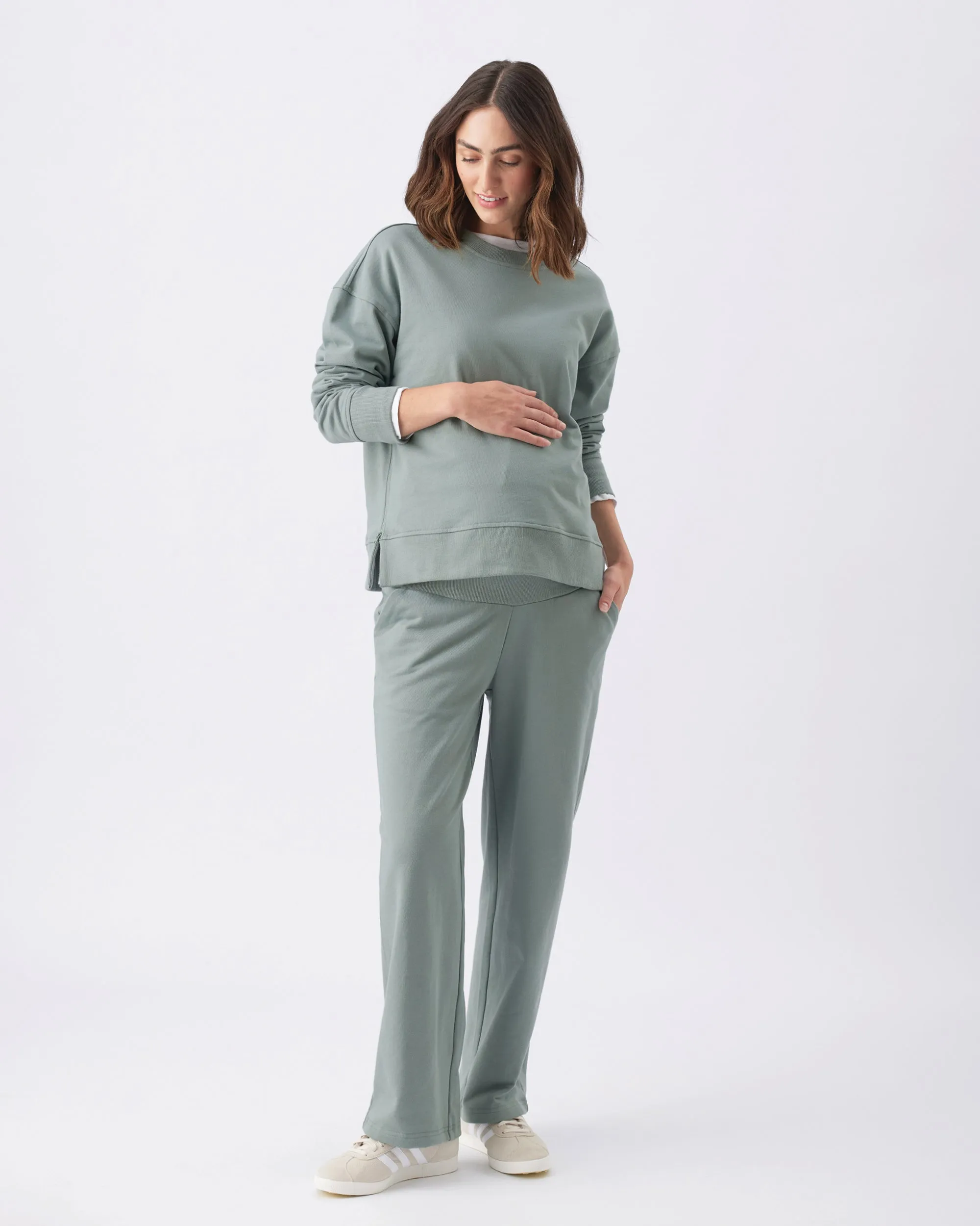 Relax Nursing Sweat Sage c-section friendly
