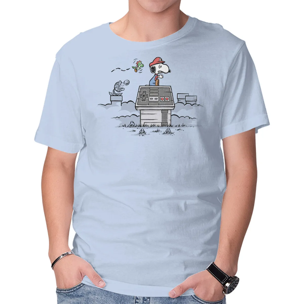 Retro Gaming Ace Short sleeved breeziness Glossy Look