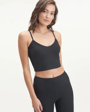 Rib Tank contrast Relaxed Armhole Cut