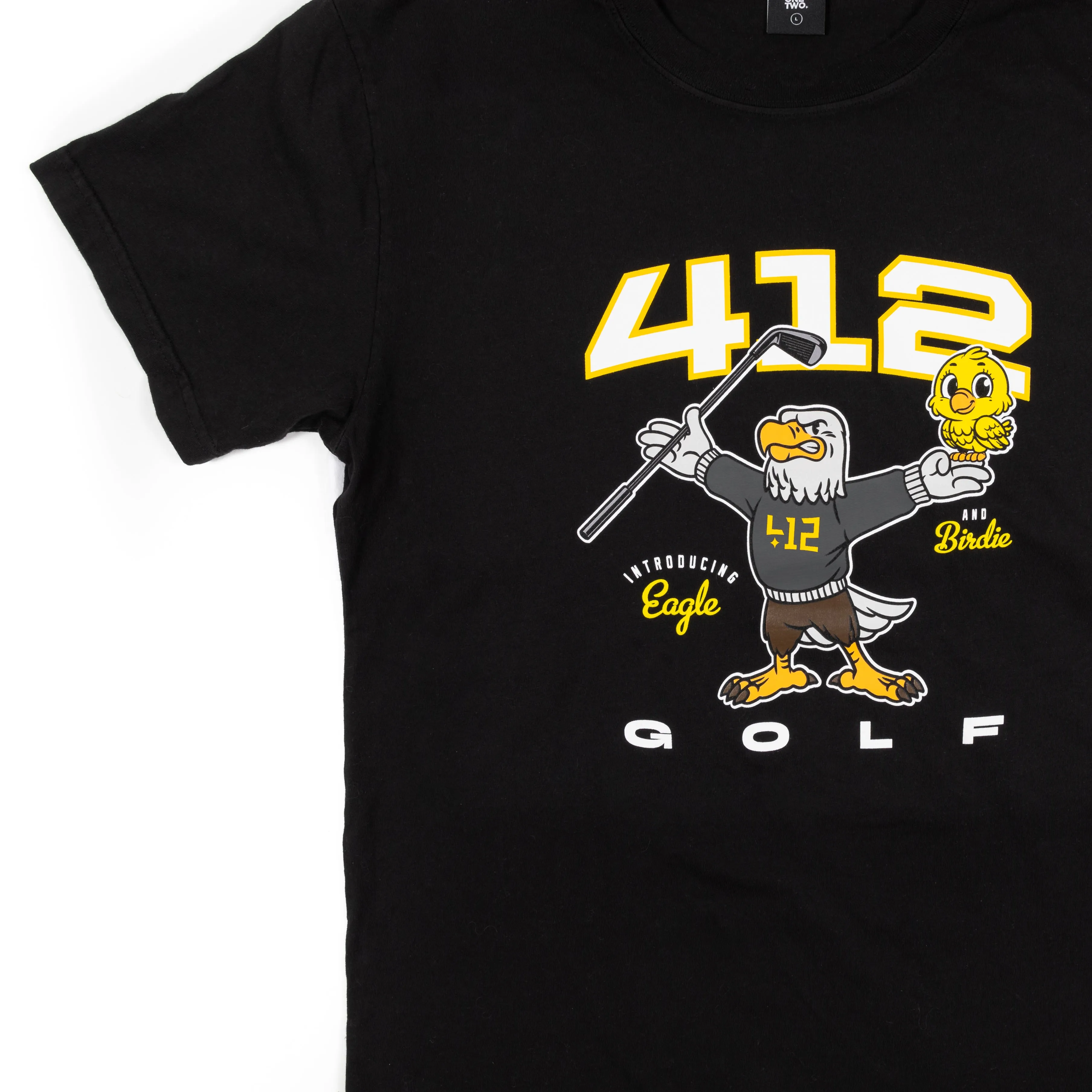 412? Golf?CBirdie Eagle Tee Casual Performance Fit Breathable Yarn Composition