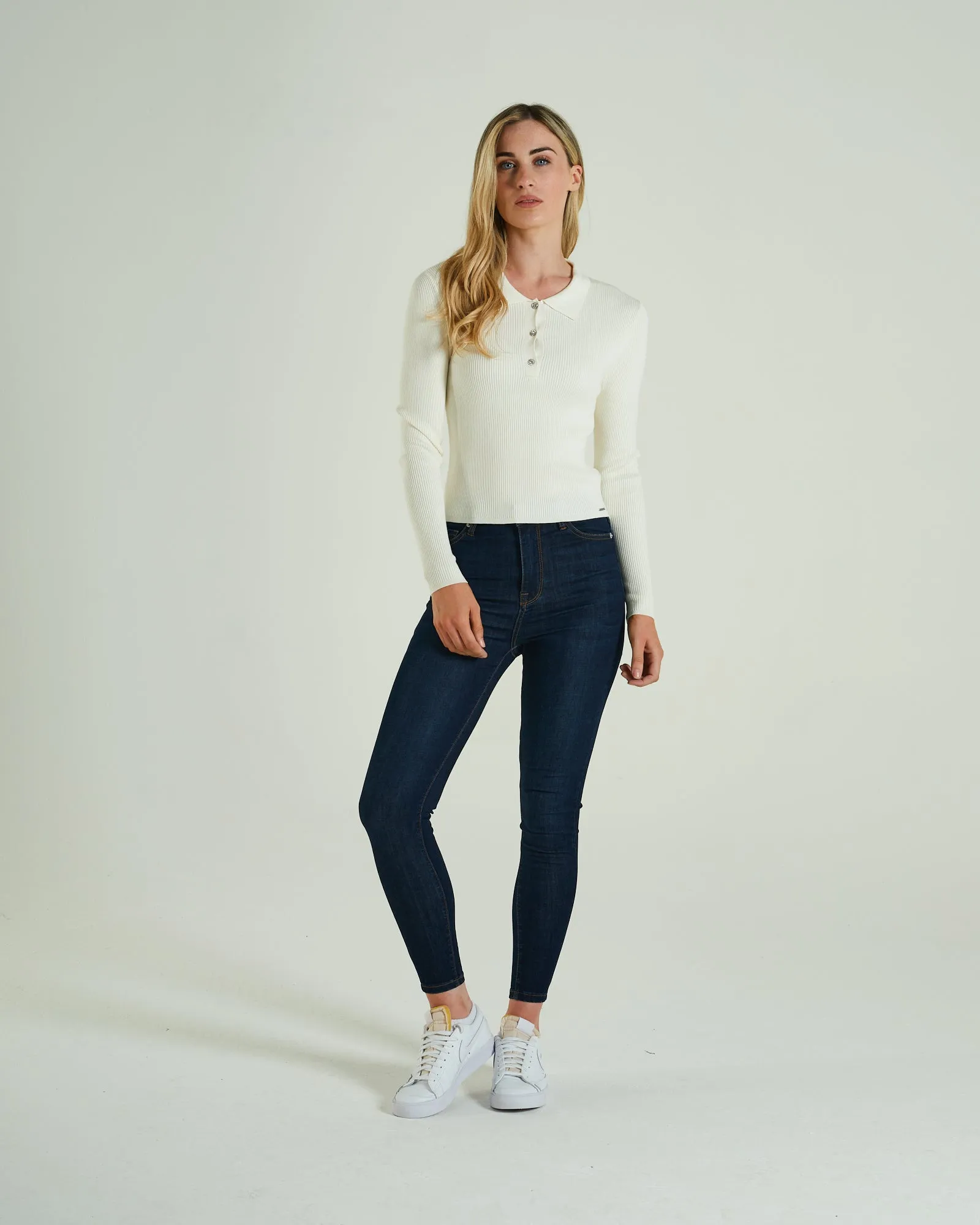 Quick Dry Knitwear Roslyn Knit Cream