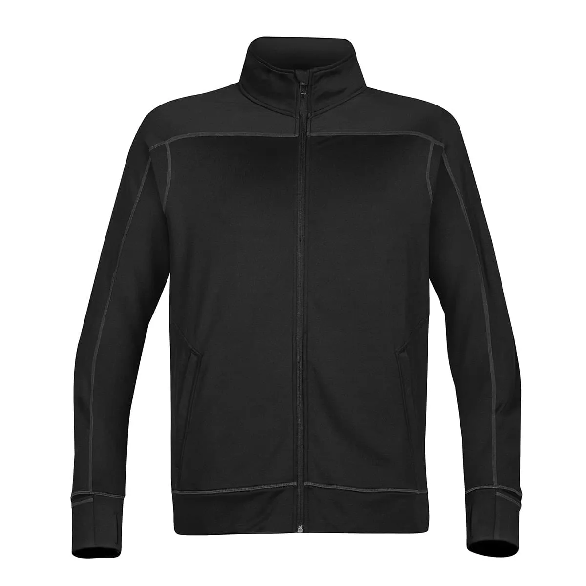 Cozy Hood Detail Men's Lotus Full Zip Shell - SPN-1