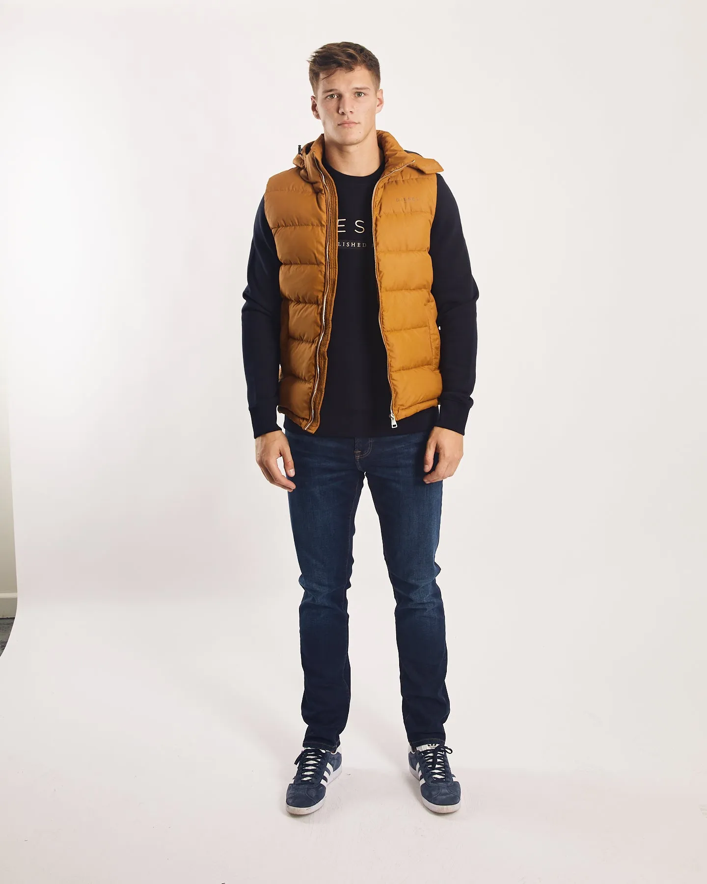 Samir Gilet Cathay Spice Elasticated Waistband