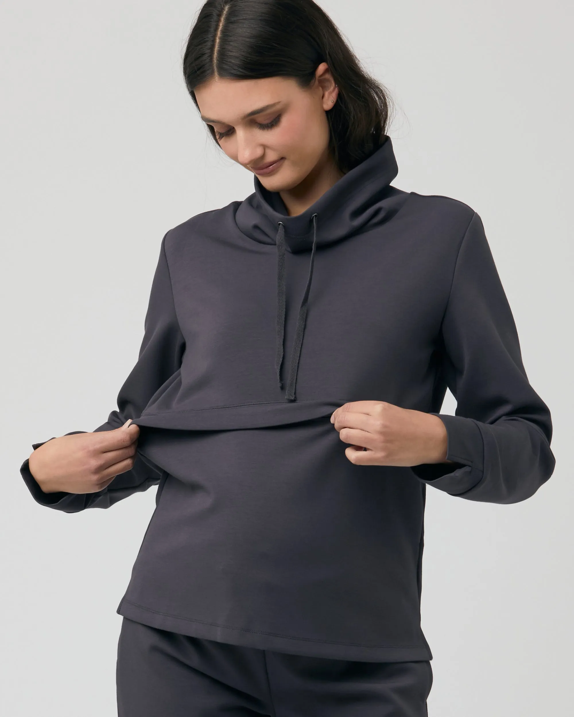 hospital bag item Scuba Nursing Jumper  Slate