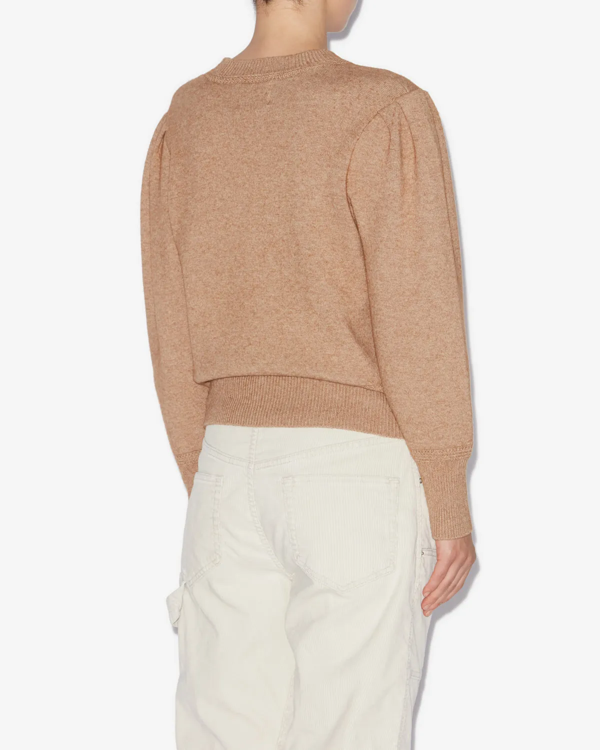 Layered Look Layered Knit Design KELAYA SWEATER