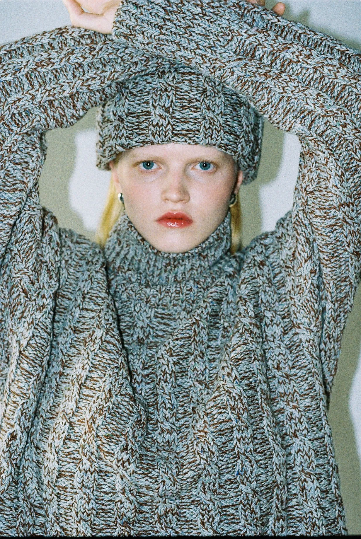 Recycled Polyester Yarn TONDO Mono Sweater