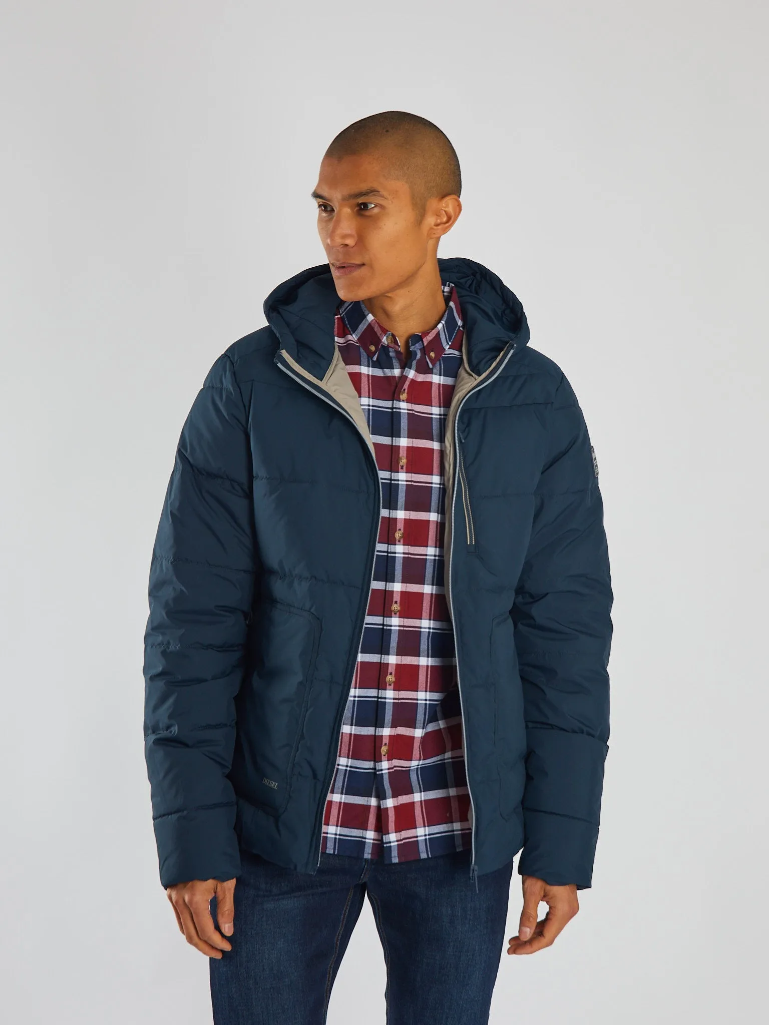 Storm Jacket Vintage Navy Reinforced Elbows