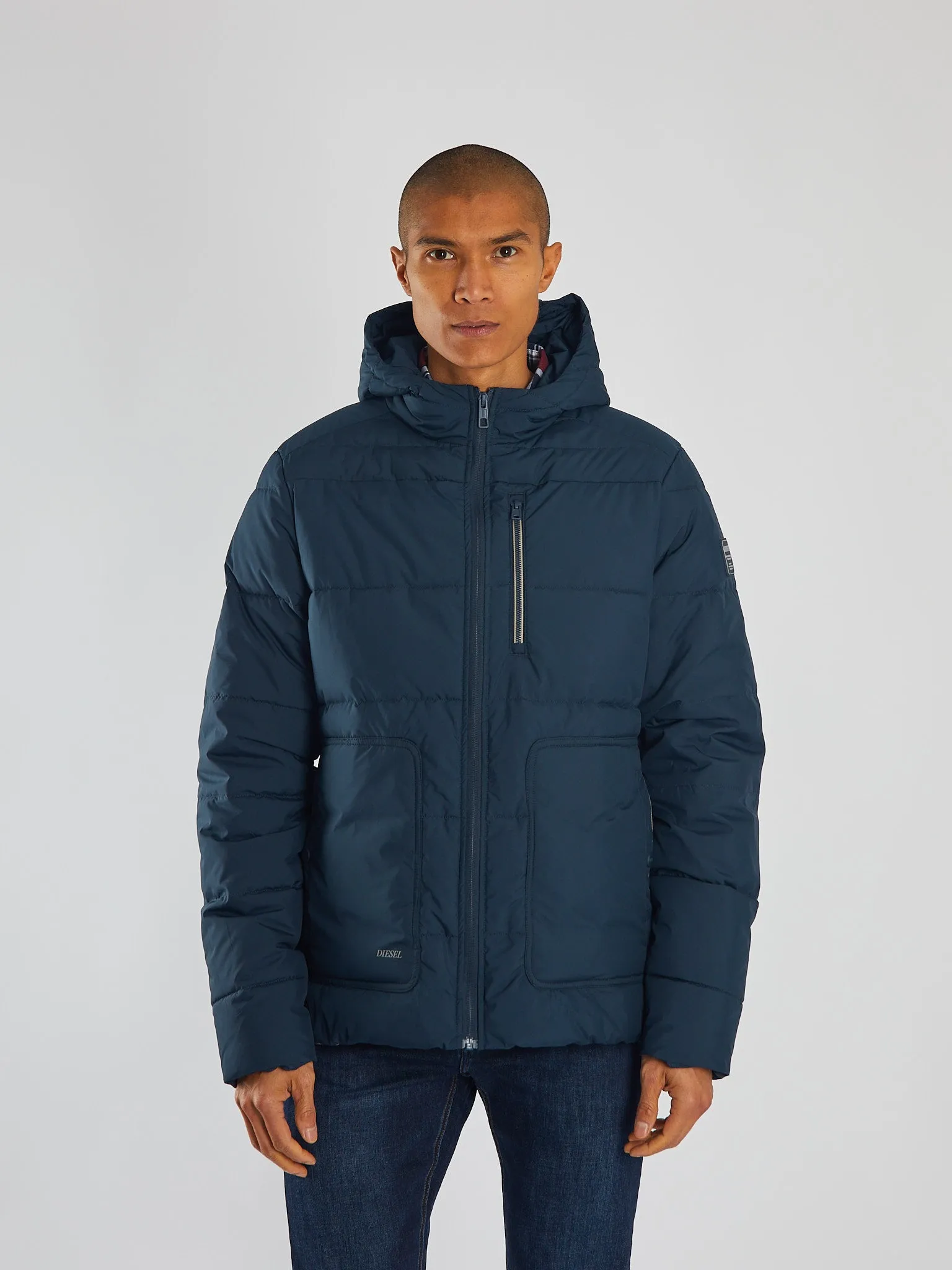 Compact Travel Friendly Storm Jacket Vintage Navy