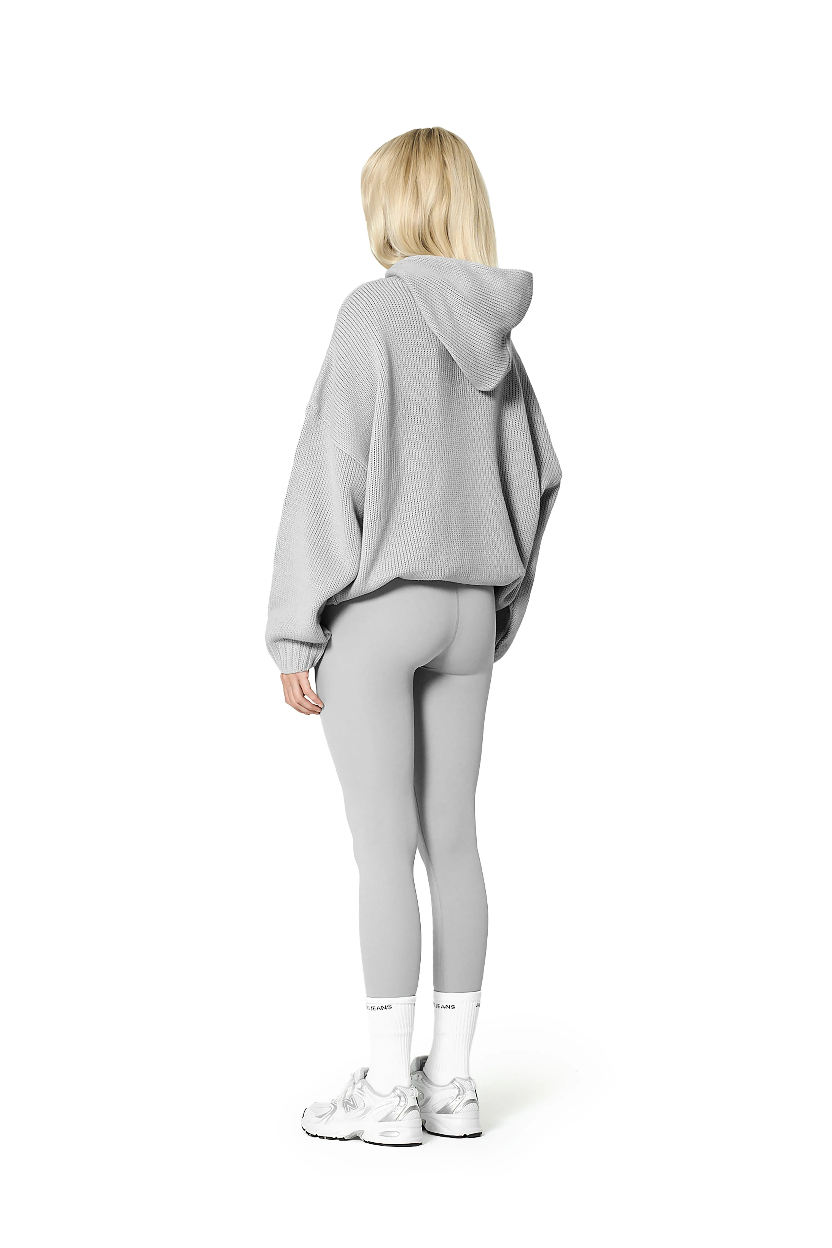 LowImpact Dye Seekers Knit Hoodie in Cathedral