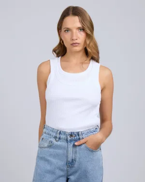 graduation Leia Layering Tank White