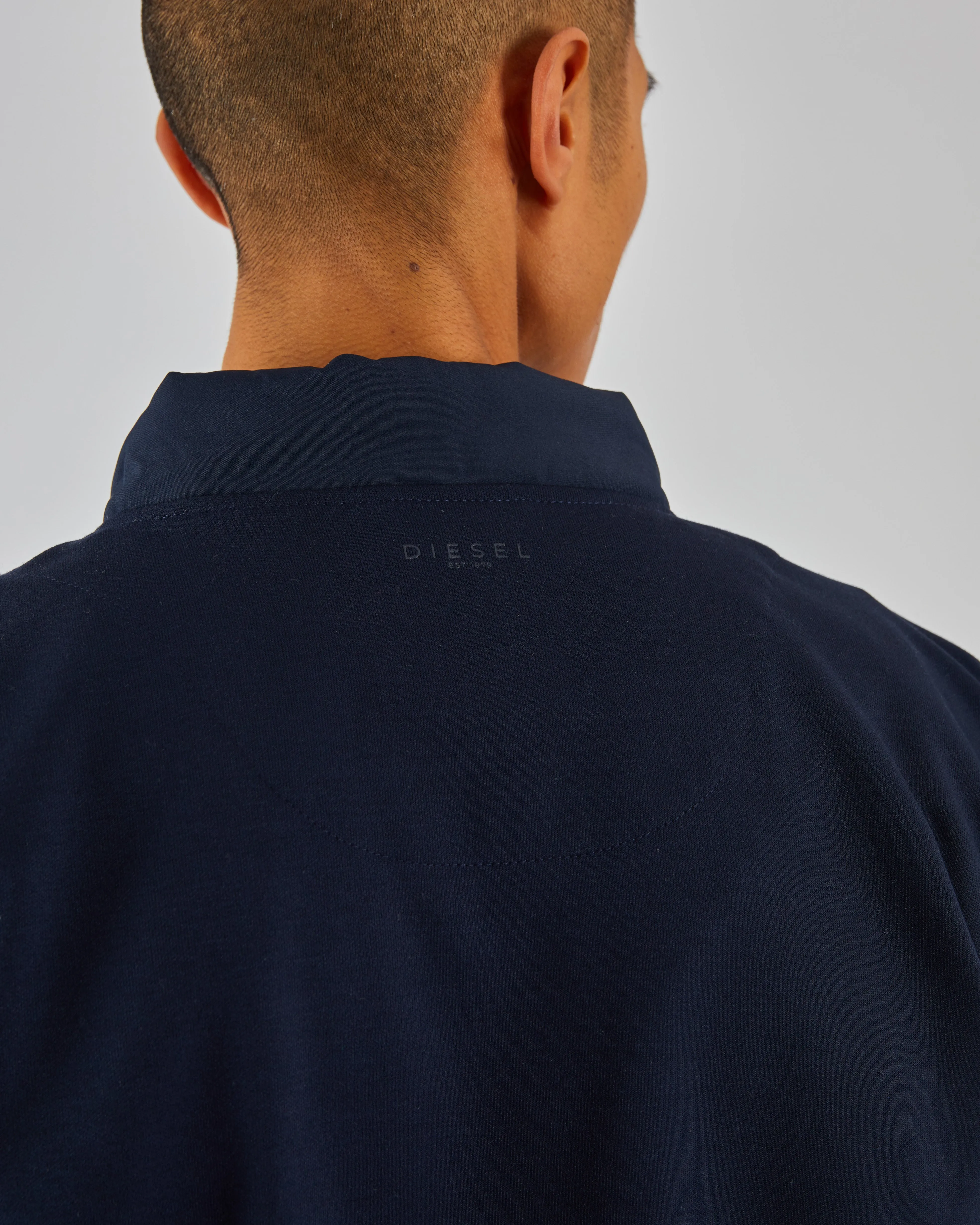 Chic Urban Slim Fit Design Franco Jacket Sail Navy