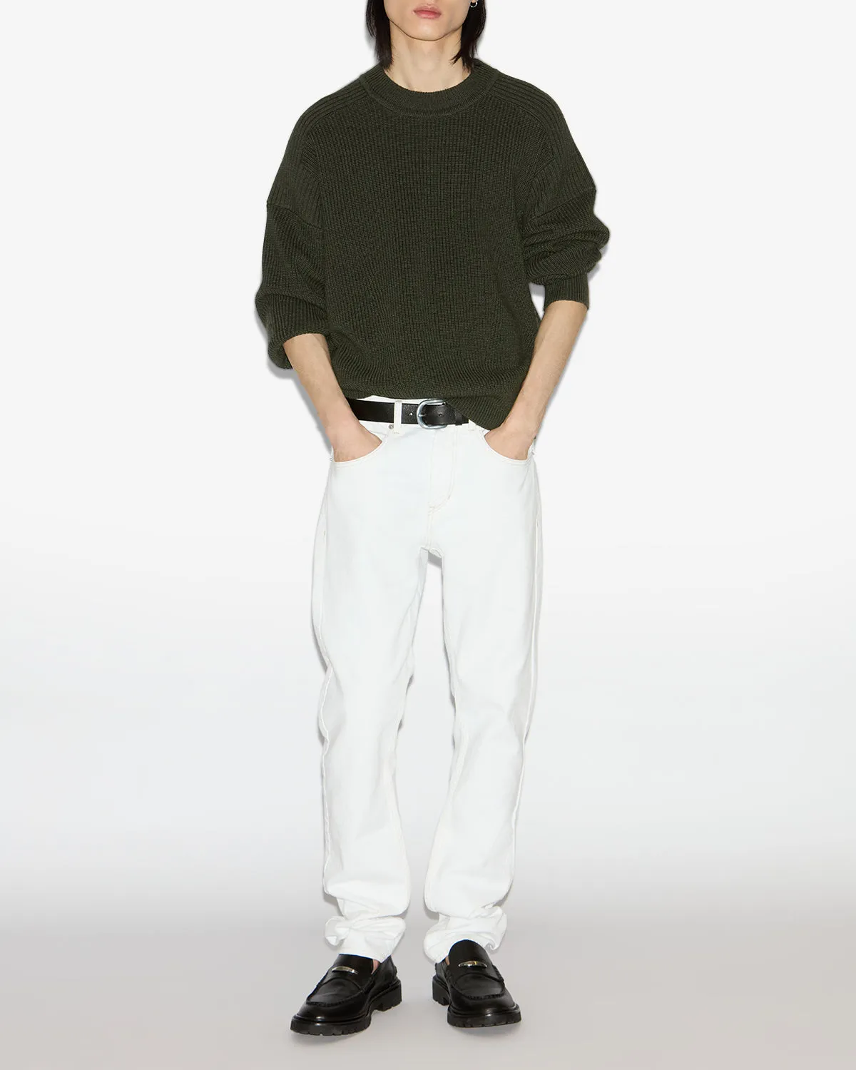 BARRY SWEATER Urban Classic Wide Hem Detail