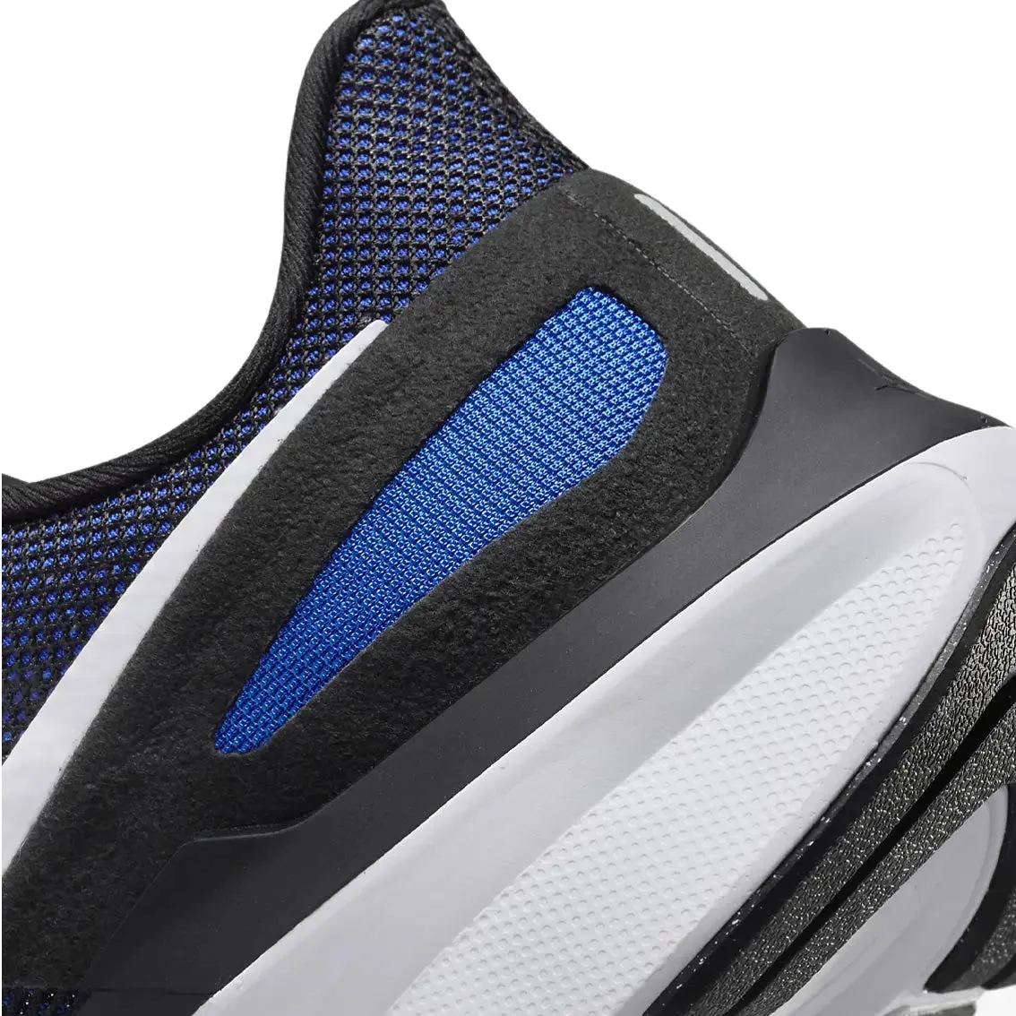 Mens Nike Air Zoom Structure 25 - Black / White / Racer Blue/ Sundial advanced features