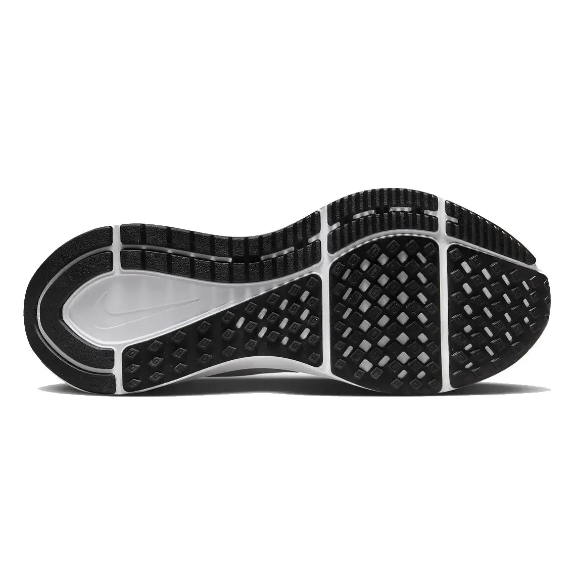 Mens Nike Air Zoom Structure 25 - Black / White / Racer Blue/ Sundial Heel Counter Stabilization Propelium