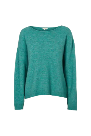 Claudine Scoop Neck - Frosty Spruce Mood Wear