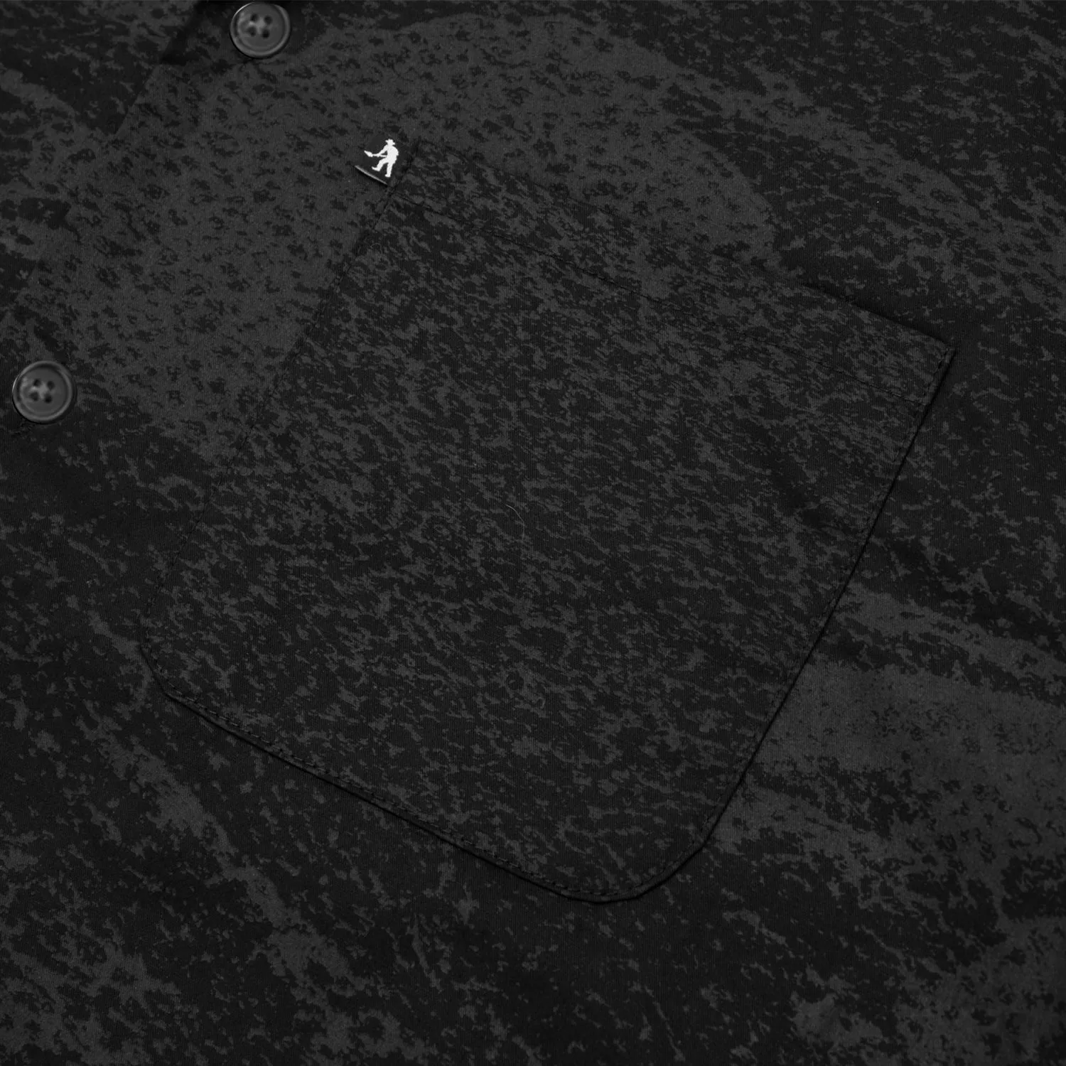 Comfortable Fabric Comfort Wear Pass~Port Cave~in Casual Shirt - Black