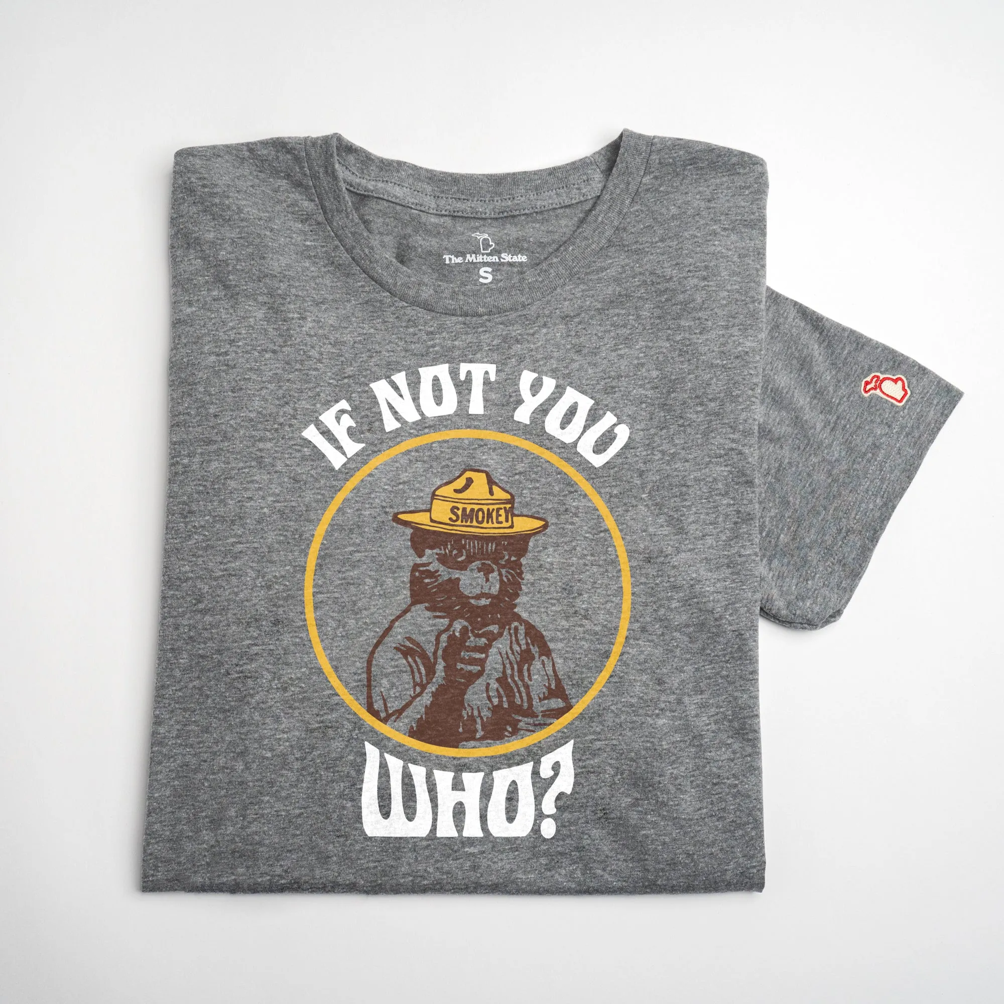 SMOKEY BEAR - IF NOT YOU, WHO? (UNISEX) Holiday Casual Comfy Look