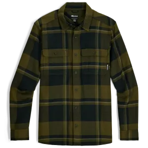 Men's Feedback Flannel Twill Shirt Comfy Design Tailored Cuffs
