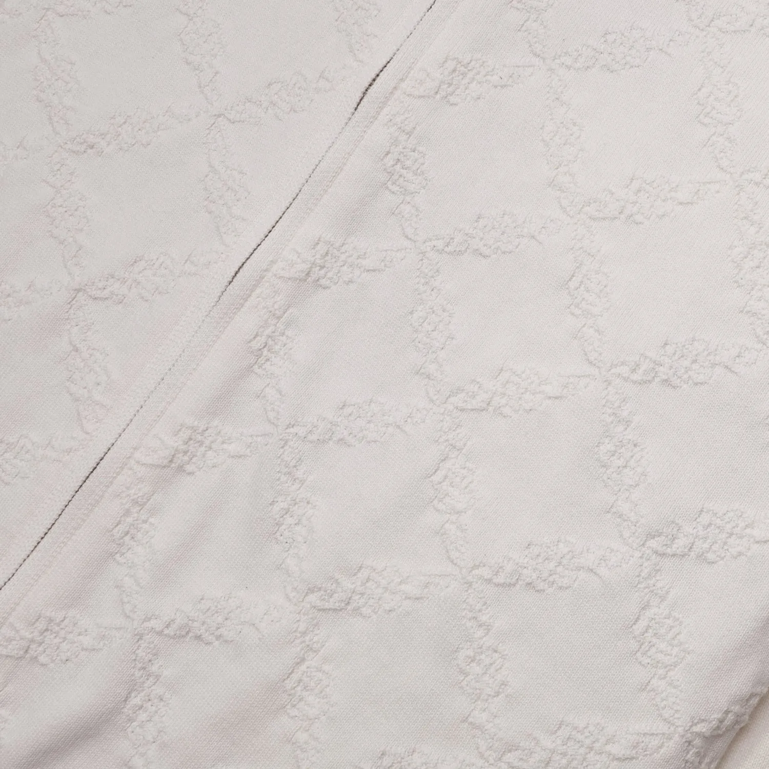 Graduation Ceremony Lightweight Layer Pass~Port Brasco Zip Long Sleeve Knit - Cream