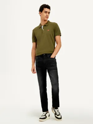 Relaxed Thigh Cut Fit Essential Men's 512 Grey Slim Tapered Fit Mid Rise Jeans