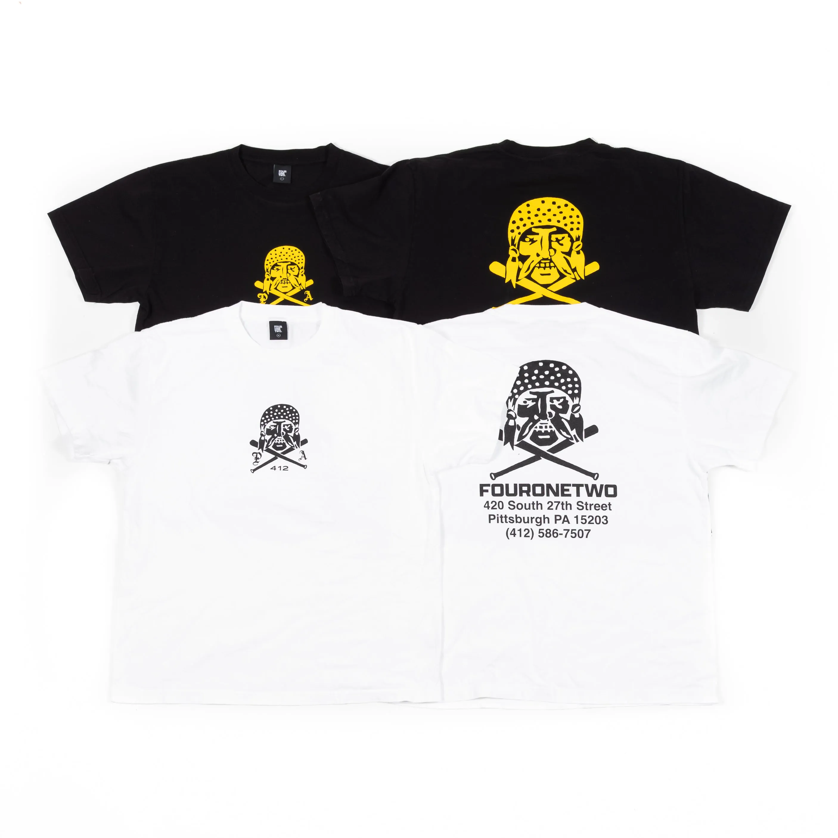 412? Jolly Roger Shop Tee Urban Style Trend Sport Flex