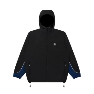 Packable design SMALL OG LABEL NYLON TRACK JACKET BLACK