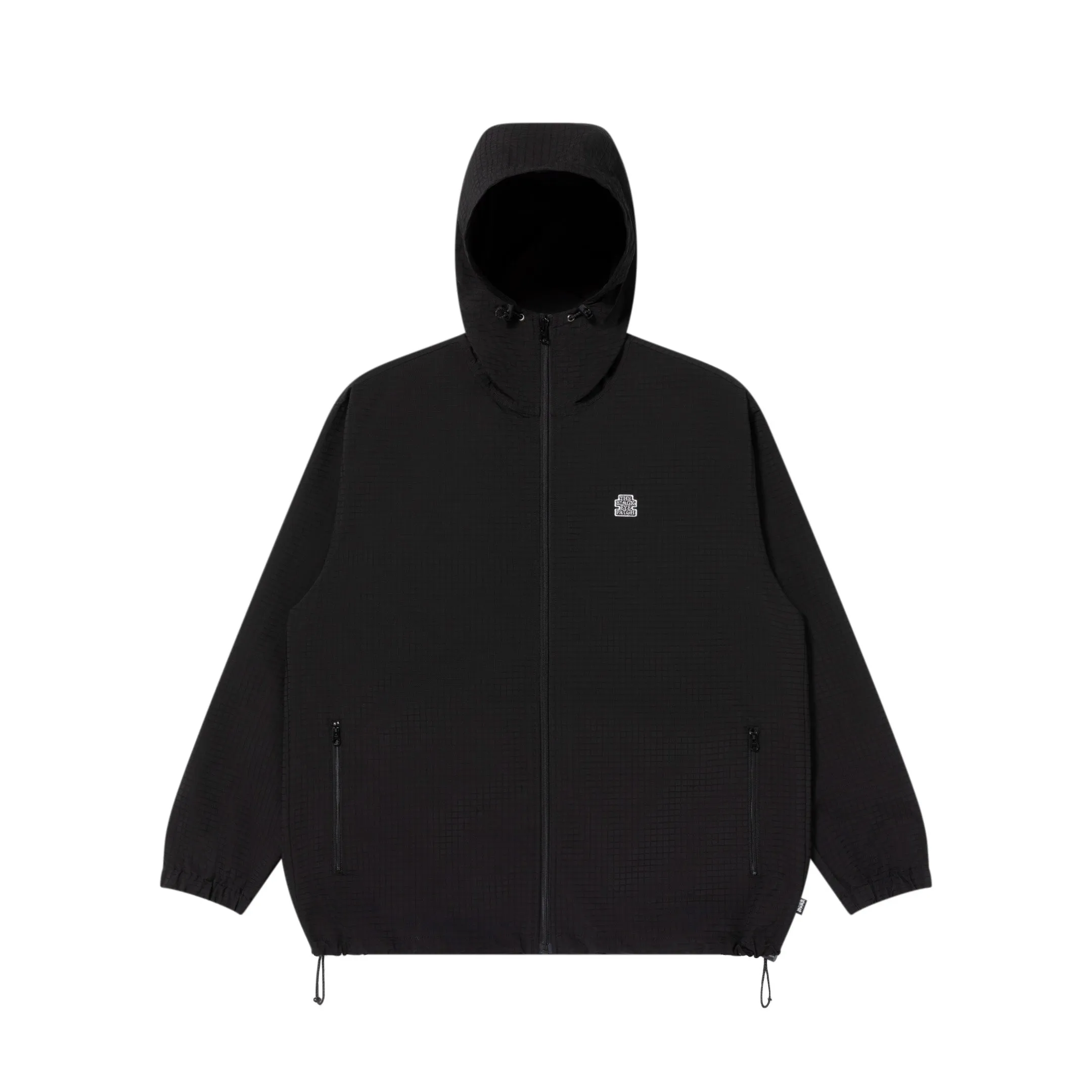 Flexible Zipper Guards SMALL OG RIPSTOP NYLON MOUNTAIN PARKA BLACK