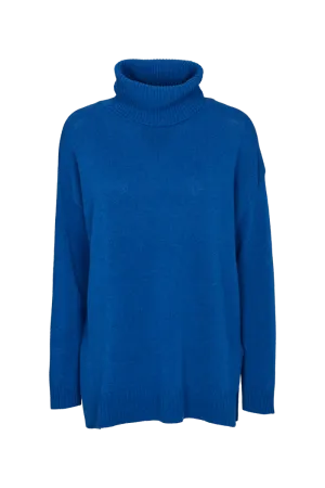 City Trend Line T-Neck - Princess Blue