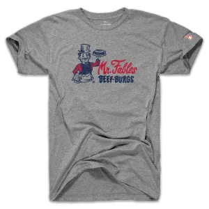 TexturedWeavePattern MR. FABLES BEEF-BURGS (UNISEX)