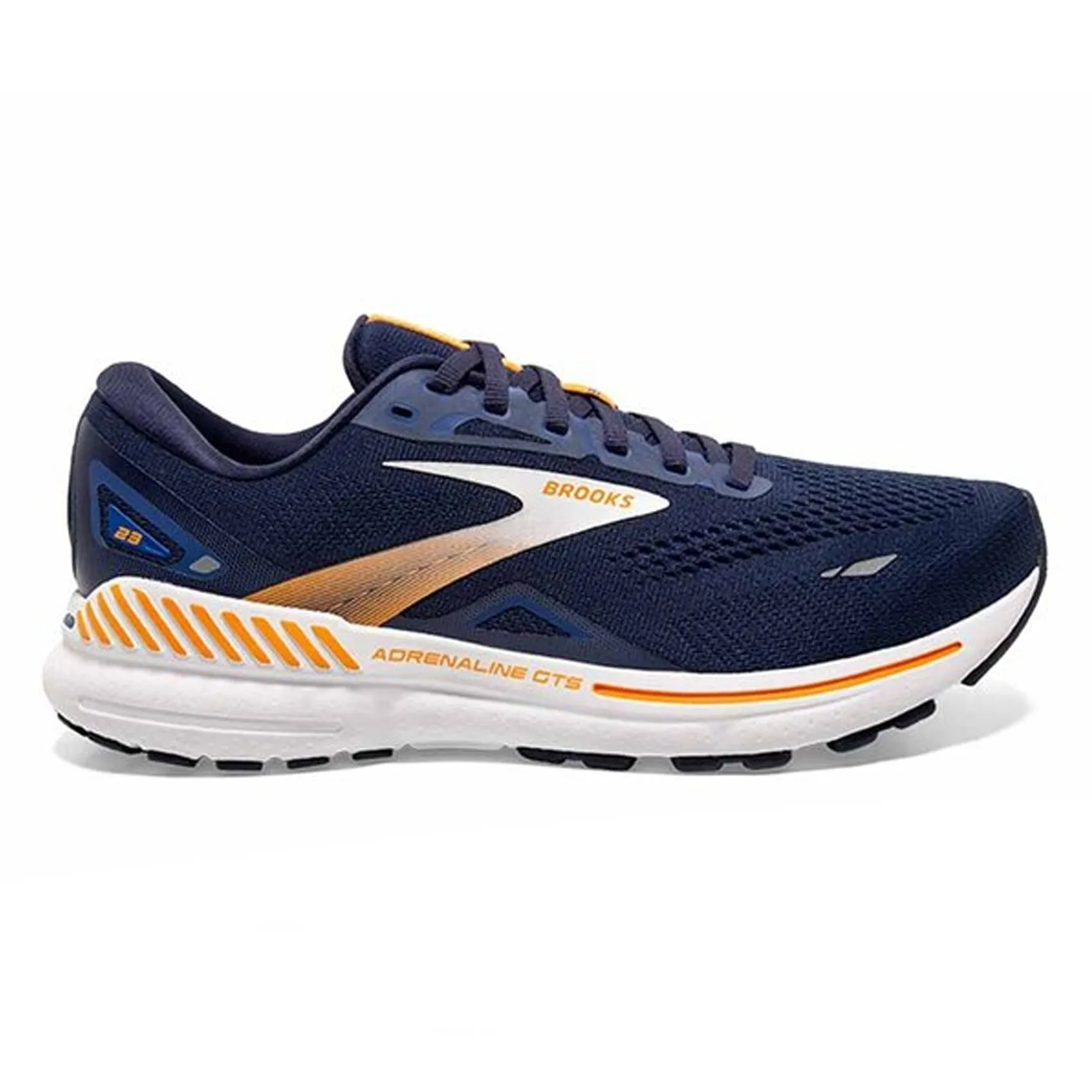 Mens Brooks Adrenaline GTS 23 Cushioned Base Work Commute Easy Wear