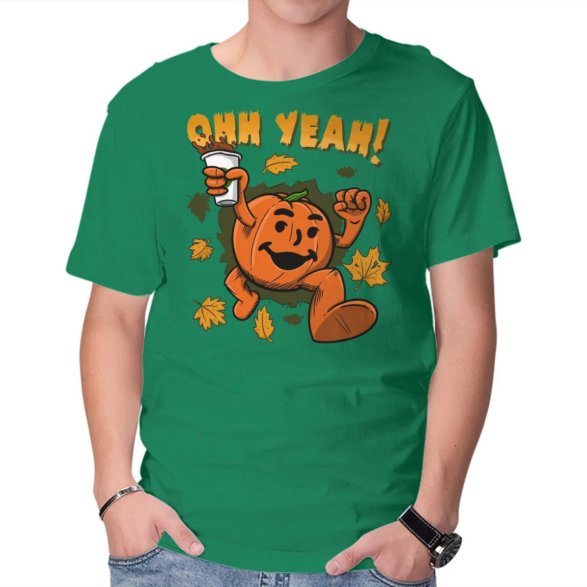 Organic Cotton Blend Pumpkin Spice Man