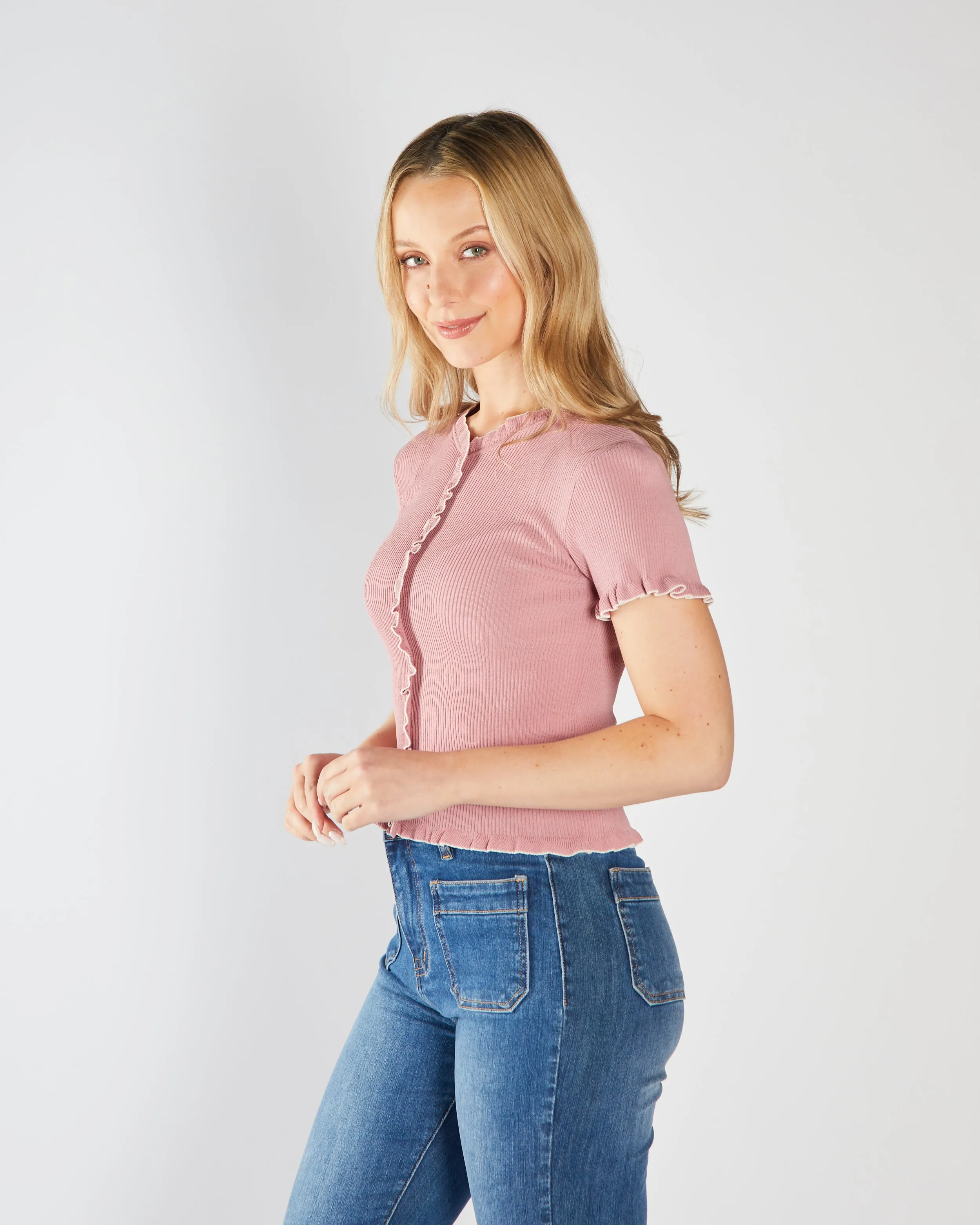 Clean Silhouette Fidella Knit Lilas