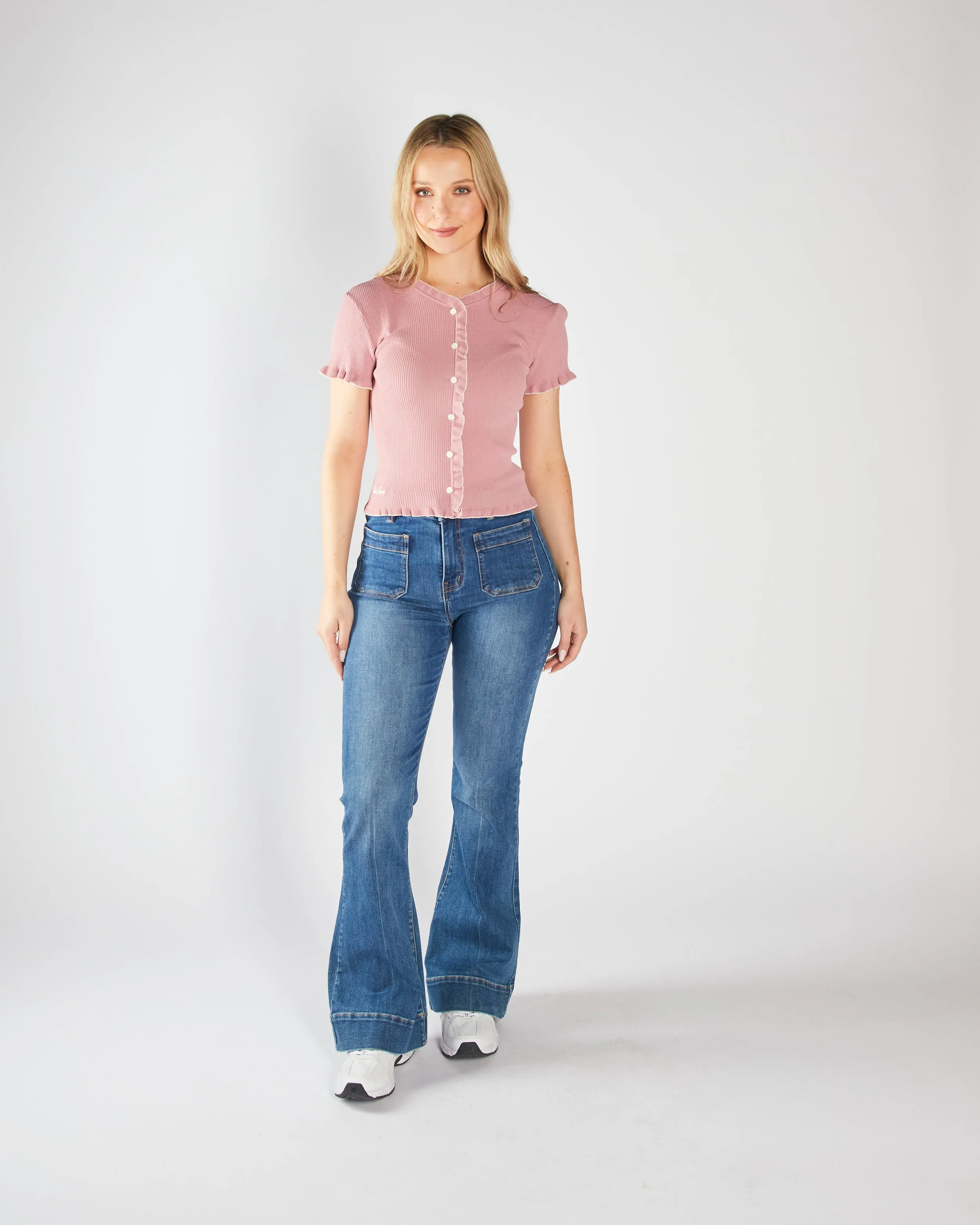 FrayResistant Edging Fashion Ease Fidella Knit Lilas