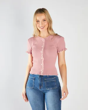 Office Casual TemperatureRegulating Yarn Fidella Knit Lilas