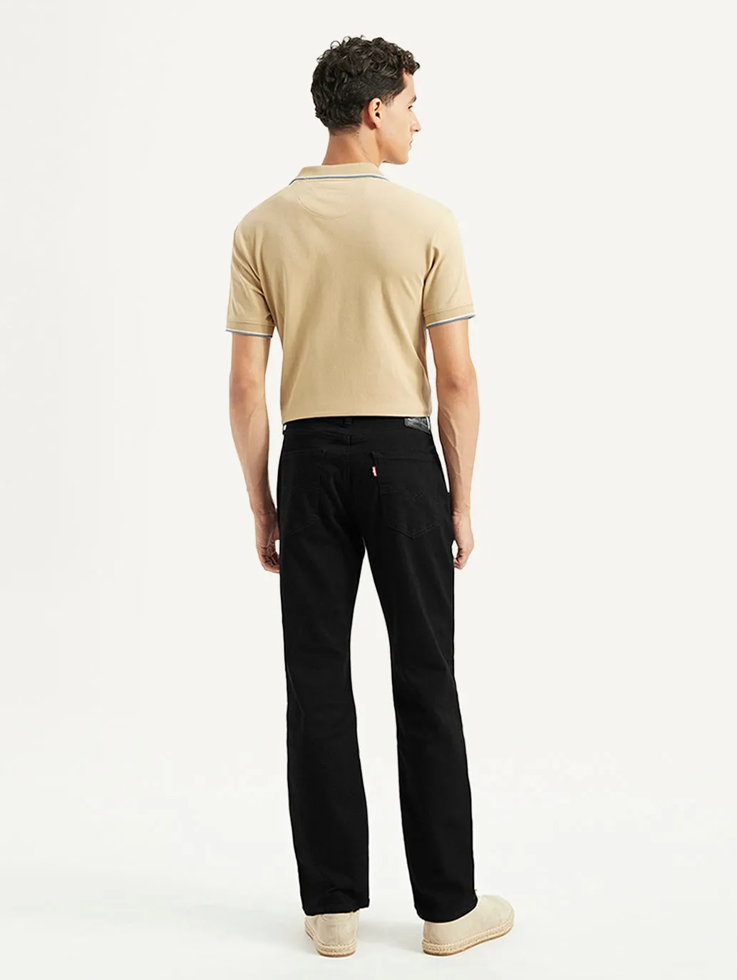 Casual Movement Men's 541 Black Athletic Tapered Fit Mid Rise Jeans