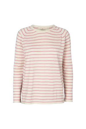 Soya Sweater - Whisper White/Wild Rose Soft Layer