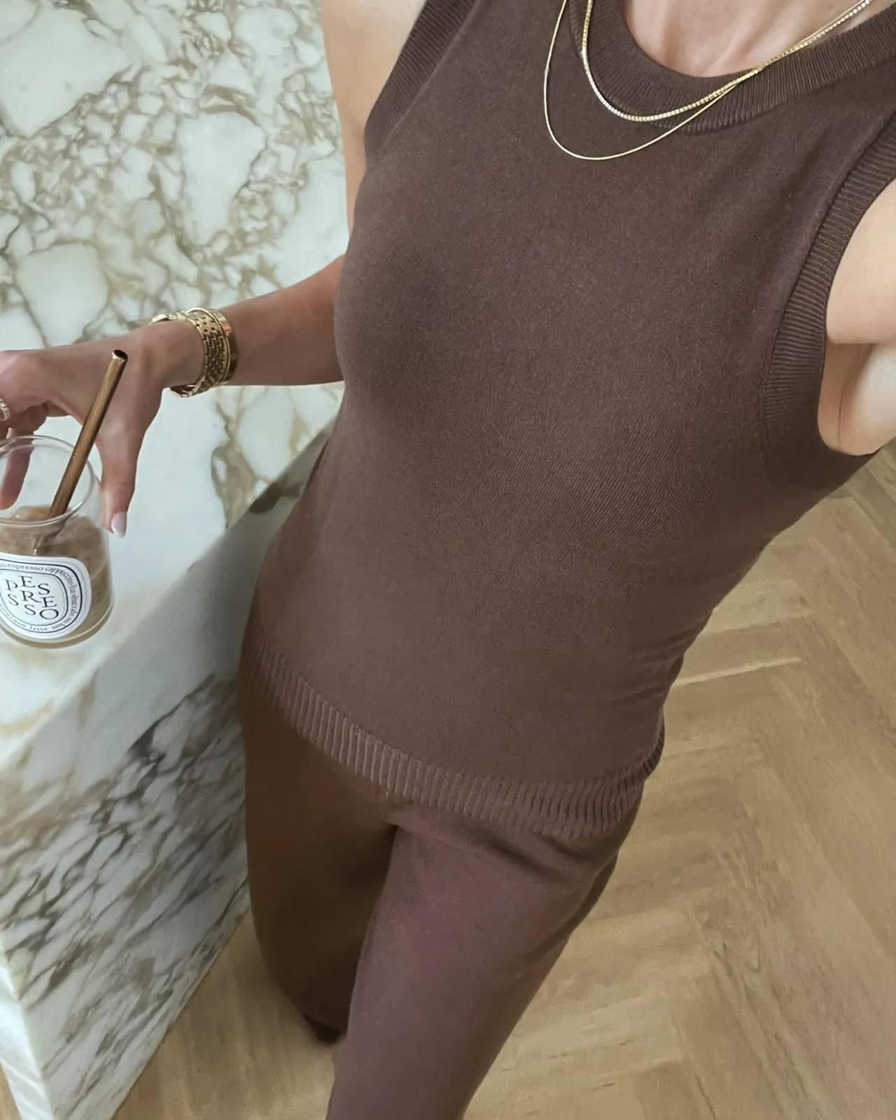 Splendid x Cella Jane Sweater Tank Formal Elegance