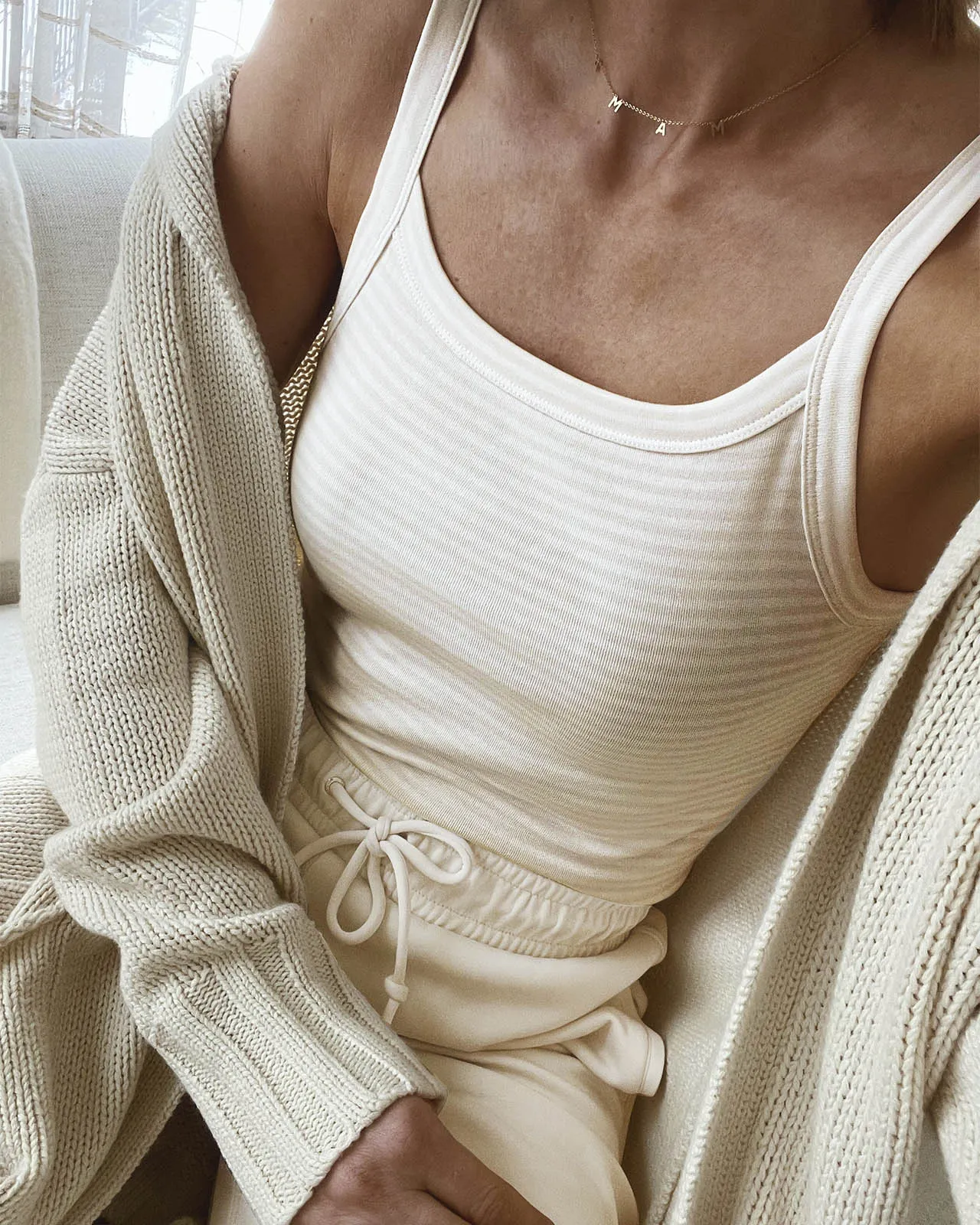 Durable Knit Structure Splendid x @Cellajaneblog Stripe Tank