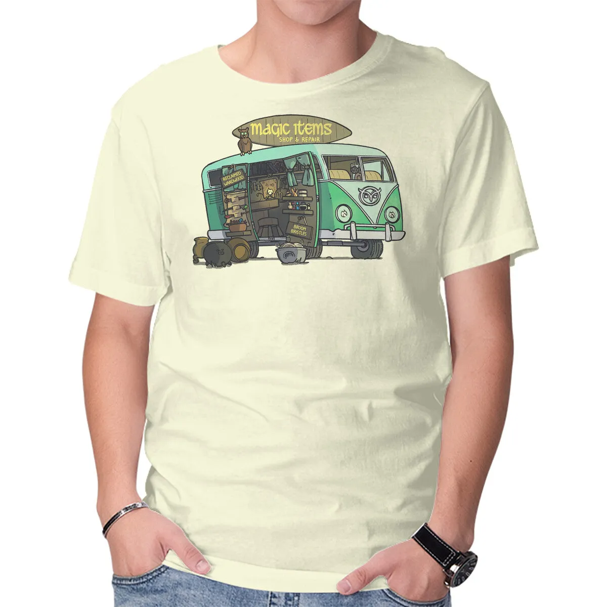 The Magic Van Crew neck classic Gym clothing