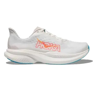Womens HOKA Mach 6 Reinforced Eyelet Durability Microclimate Airflow Channels