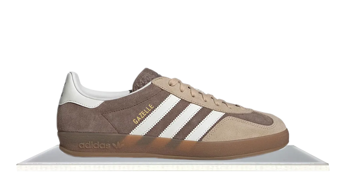 Comfortable Straps Adidas Gazelle Indoor Earth Strata Magic Beige