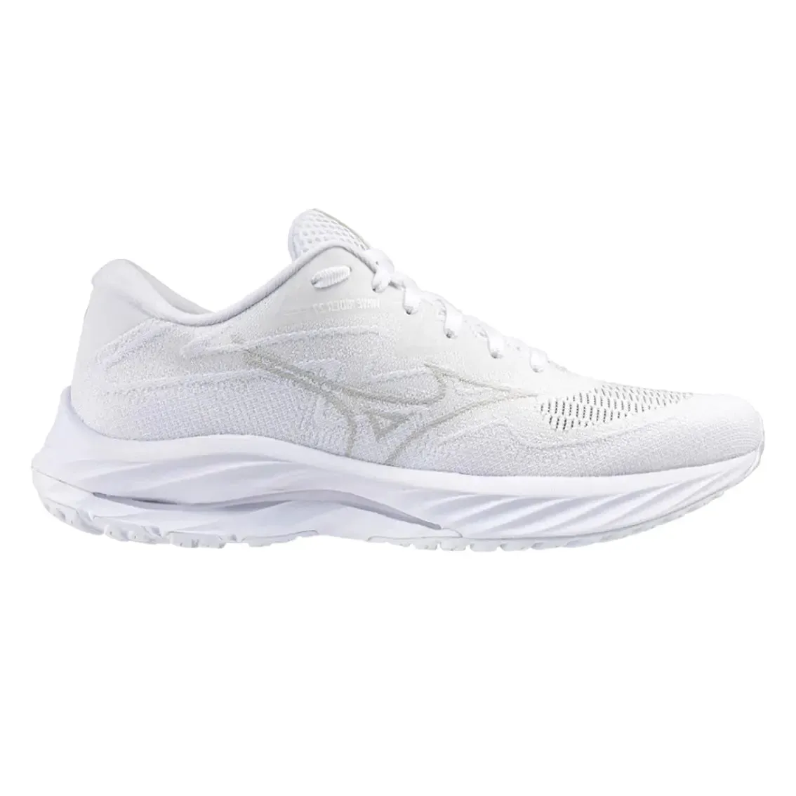 Womens Mizuno Wave Rider 27 SSW Reinforced toe Shine Tone