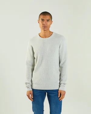 Waldon Sweater Blizzard Marl Just Right Anti Pilling Technology