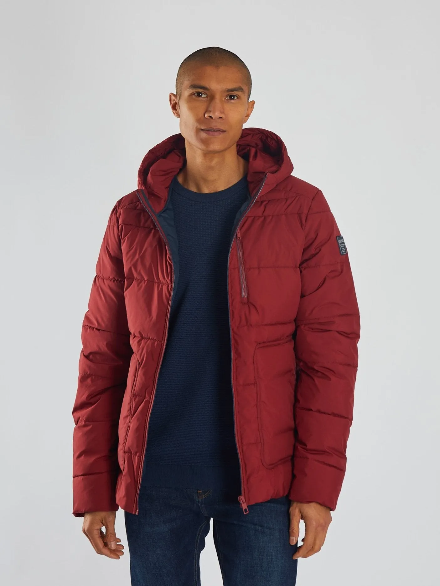 Storm Jacket Havana Red Formal Use AdjustableHood