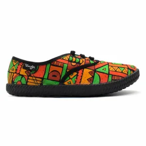 Tomcat Canvas Shoes - Multi Tribal Activity Fit Easy Walking