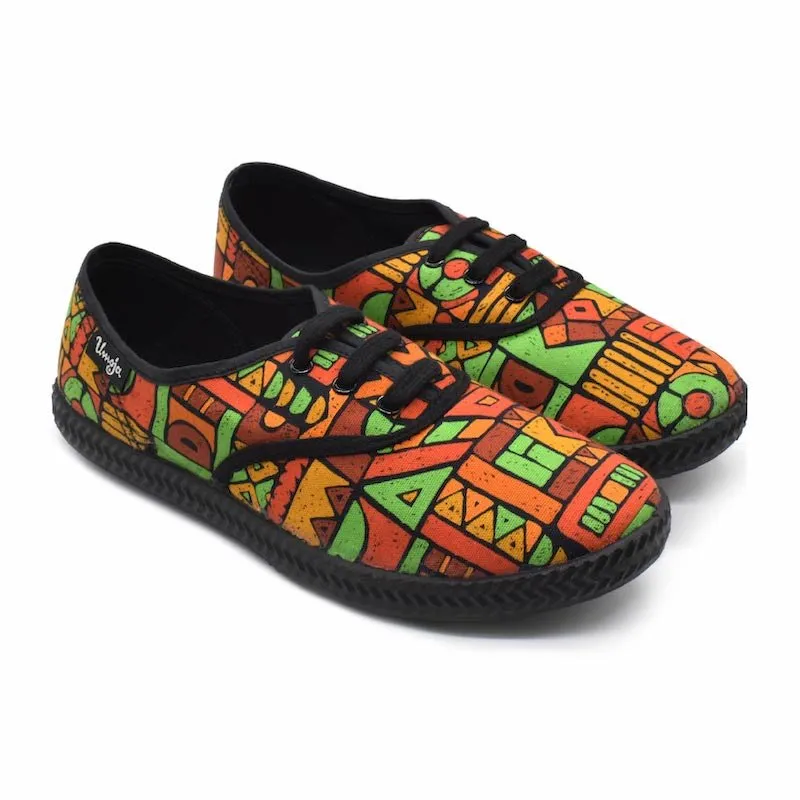 Meadow Run Tomcat Canvas Shoes - Multi Tribal