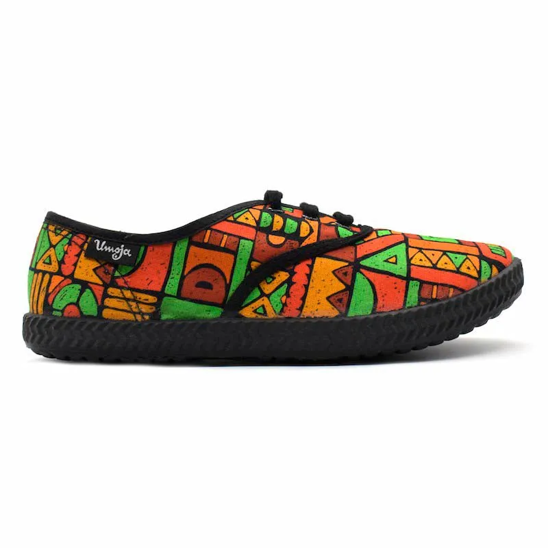 Tomcat Canvas Shoes - Multi Tribal Activity Fit Easy Walking