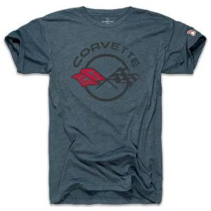 GM - CHEVROLET CORVETTE LOGO (UNISEX) AntiPilling Treatment
