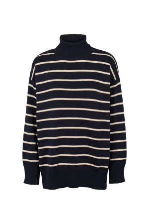 Winie T-Sweater - Sky captain / birch Soft Stretch